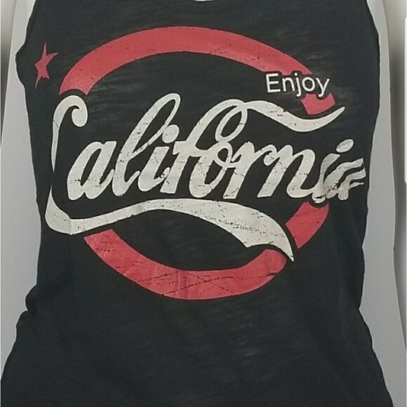 Reflex Women's Thank Top CALIFORNA Black - Picture 4 of 5